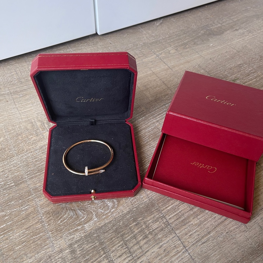 Authentic Cartier Just te unclou bracelet for good price.